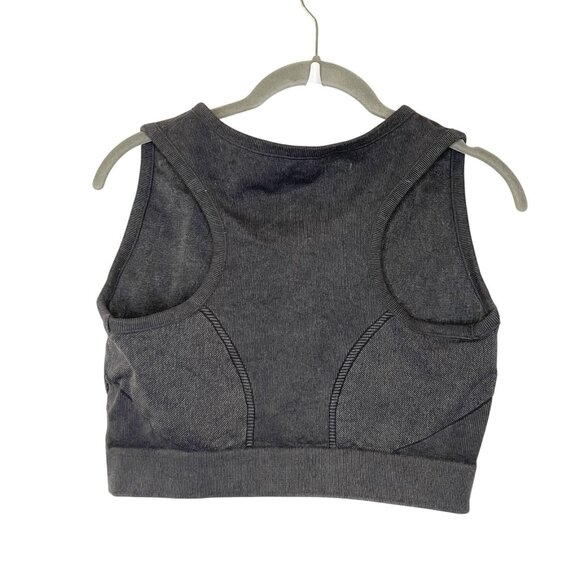 Offline by Aerie Racerback Sports Bra XL Gray Sweat Most Support Cardio Workout - Picture 2 of 6